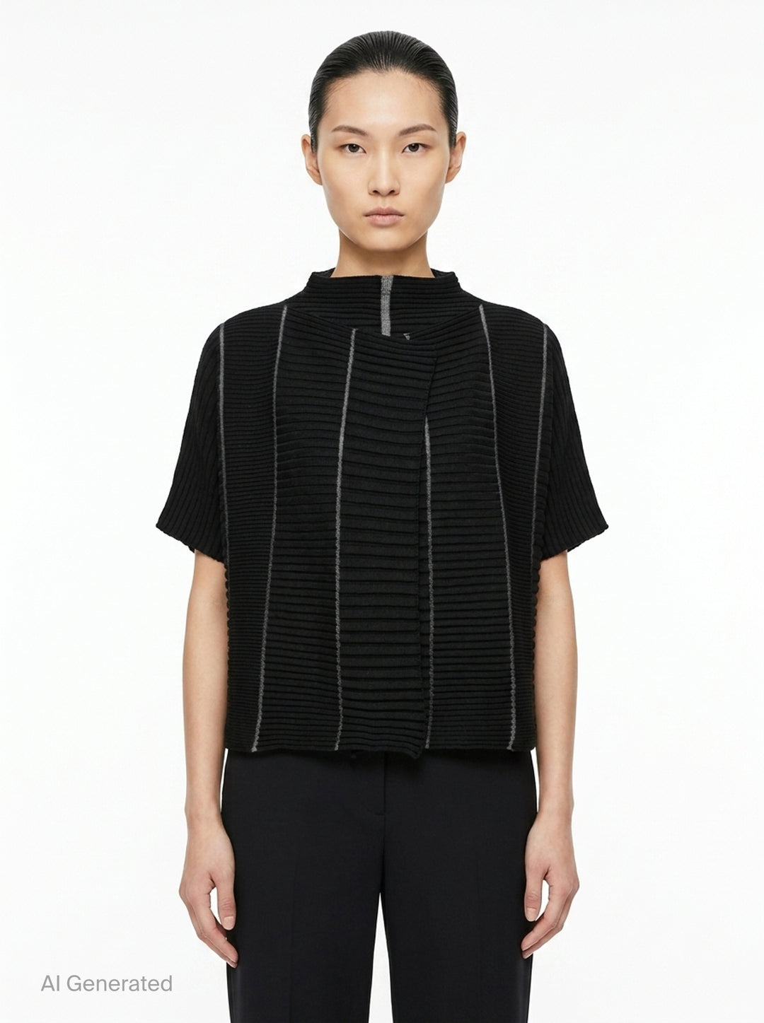 Column Knit Cardigan | Issey Miyake | Club21 - front