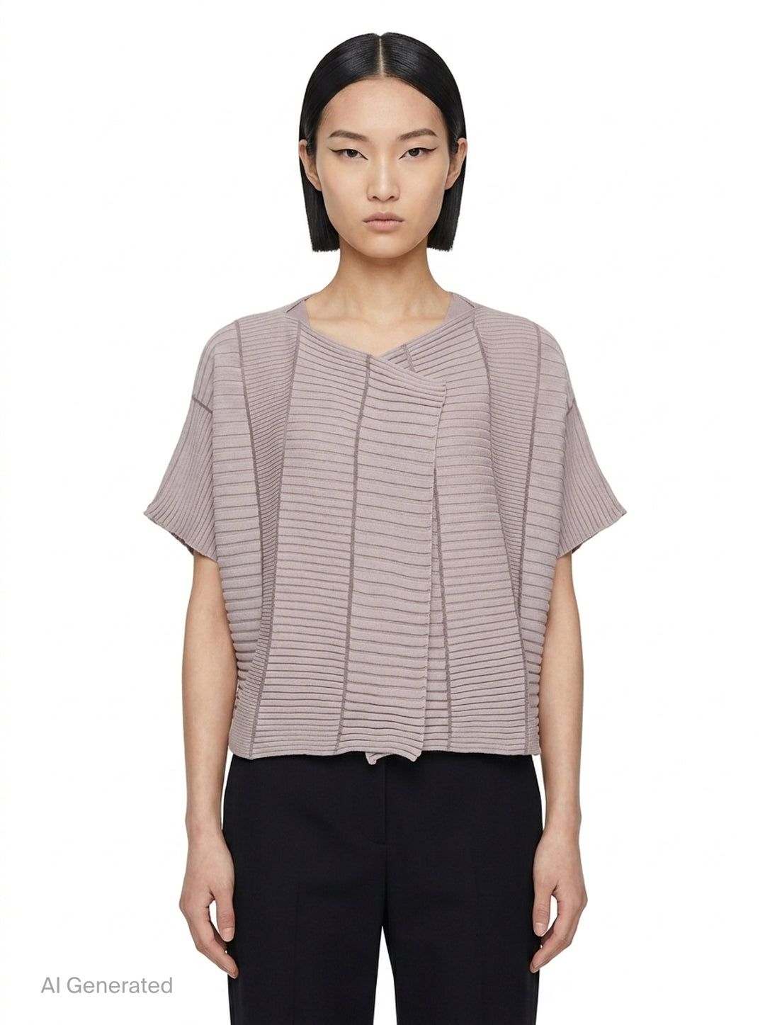Column Knit Cardigan | Issey Miyake | Club21 - front