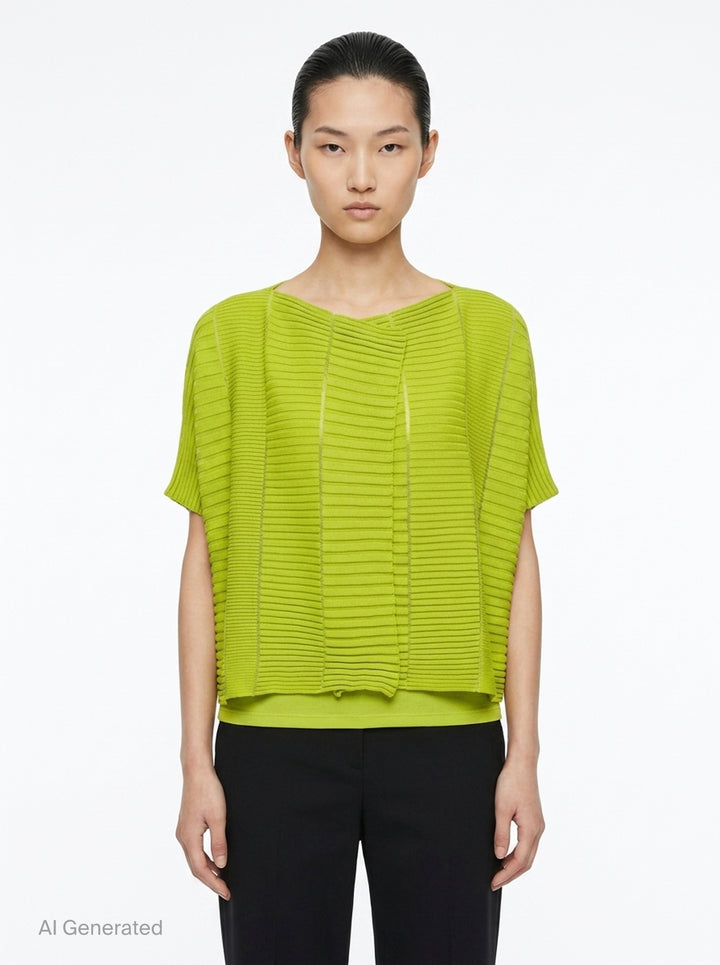 Column Knit Cardigan | Issey Miyake | Club21 - front