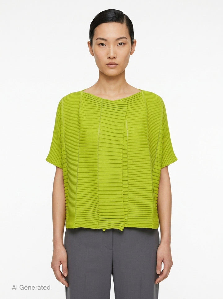 Column Knit Cardigan | Issey Miyake | Club21 - front