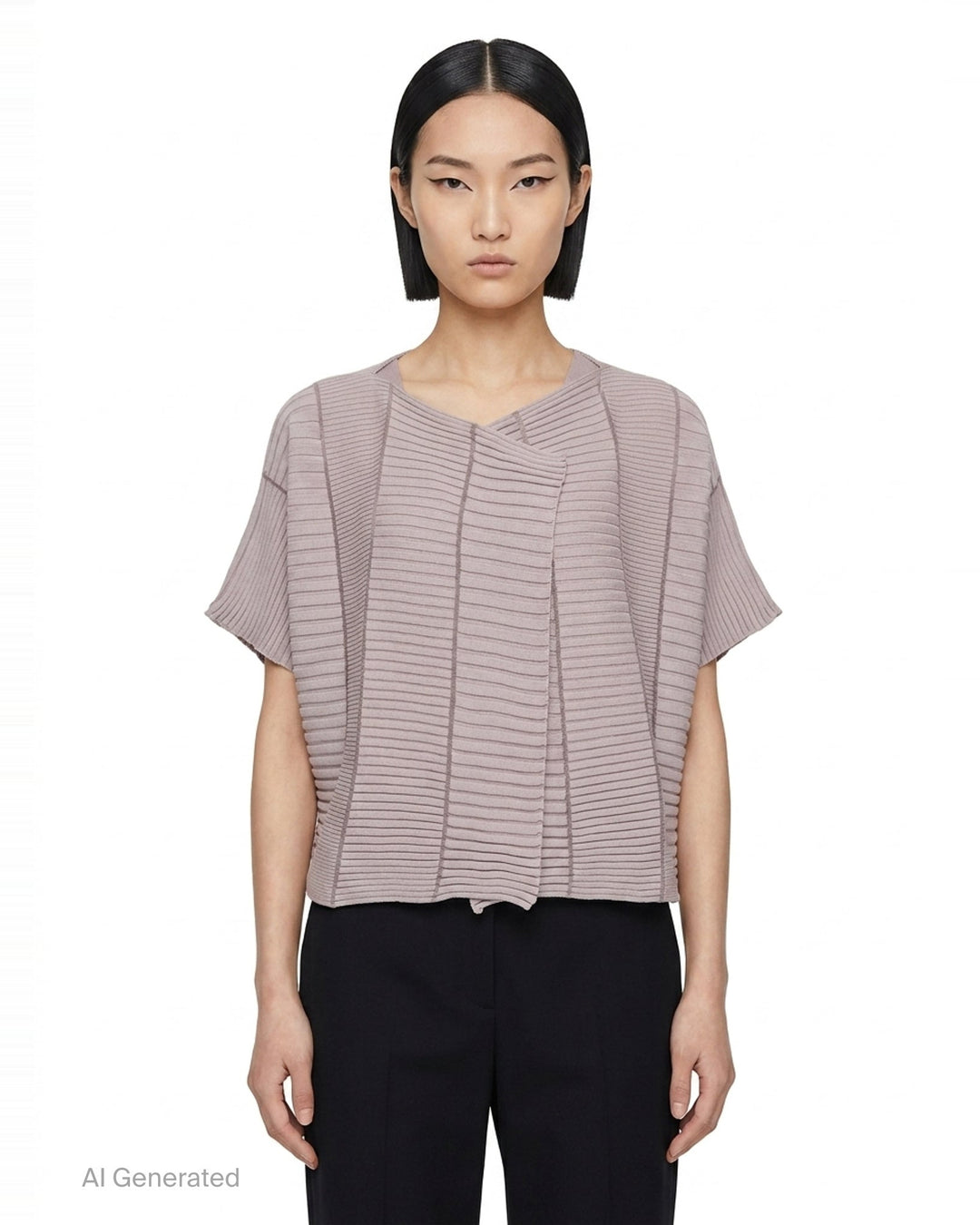 Column Knit Cardigan | Issey Miyake | Club21 - front