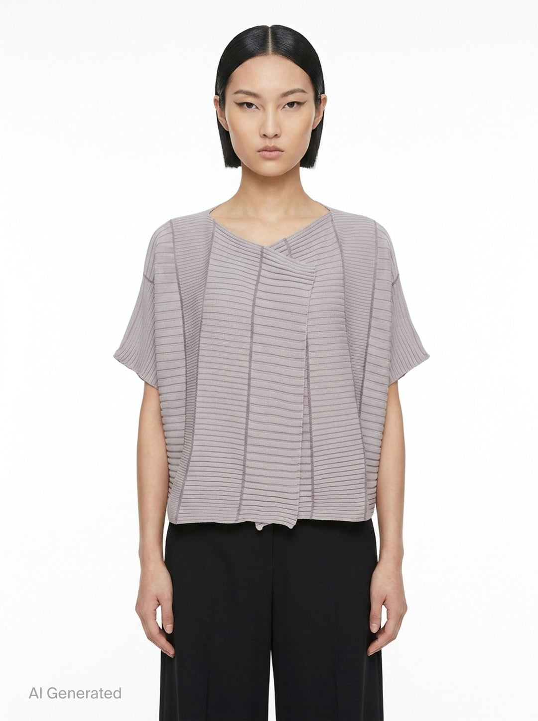 Column Knit Cardigan | Issey Miyake | Club21 - front
