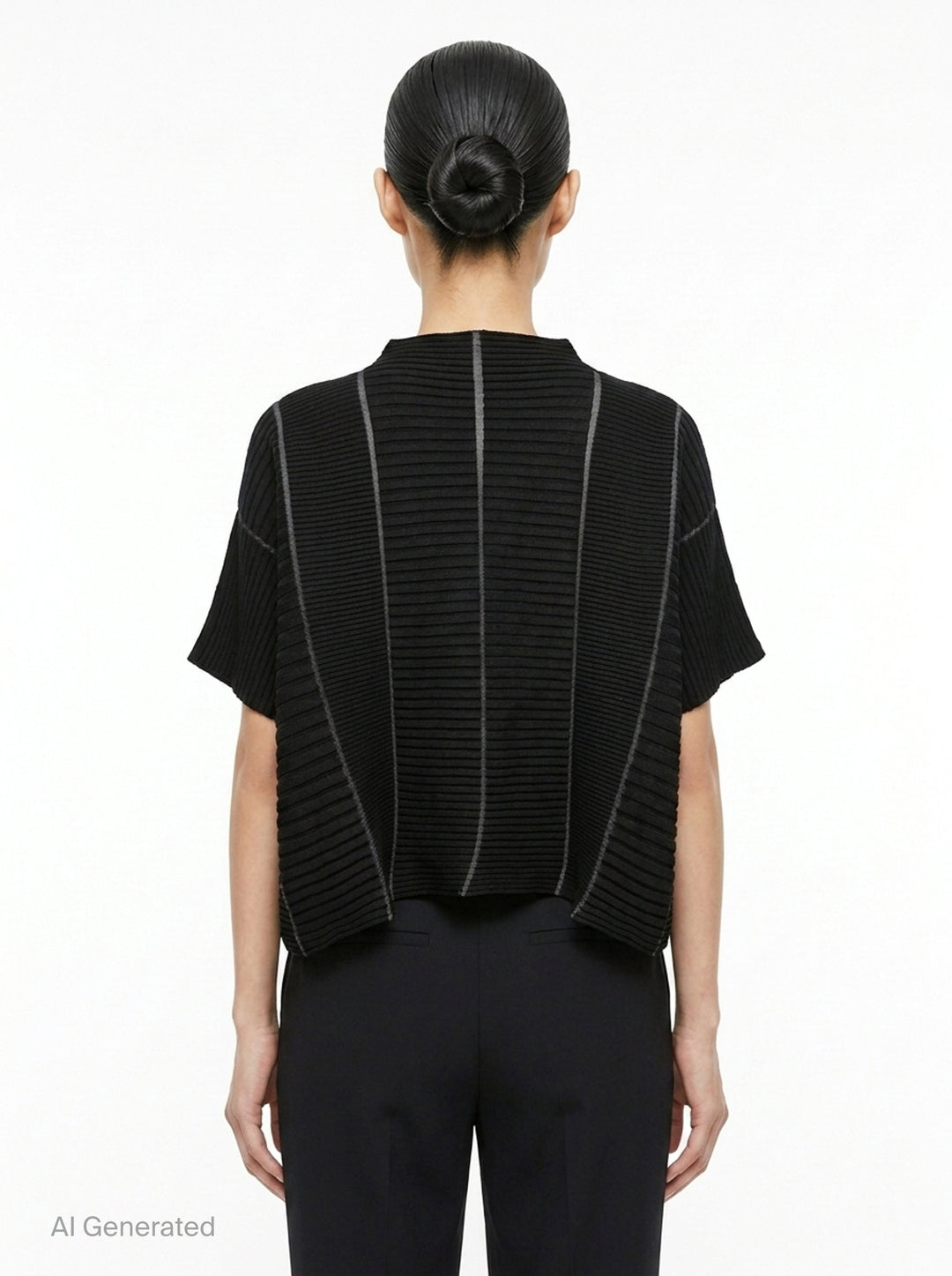 Column Knit Cardigan | Issey Miyake | Club21 - back