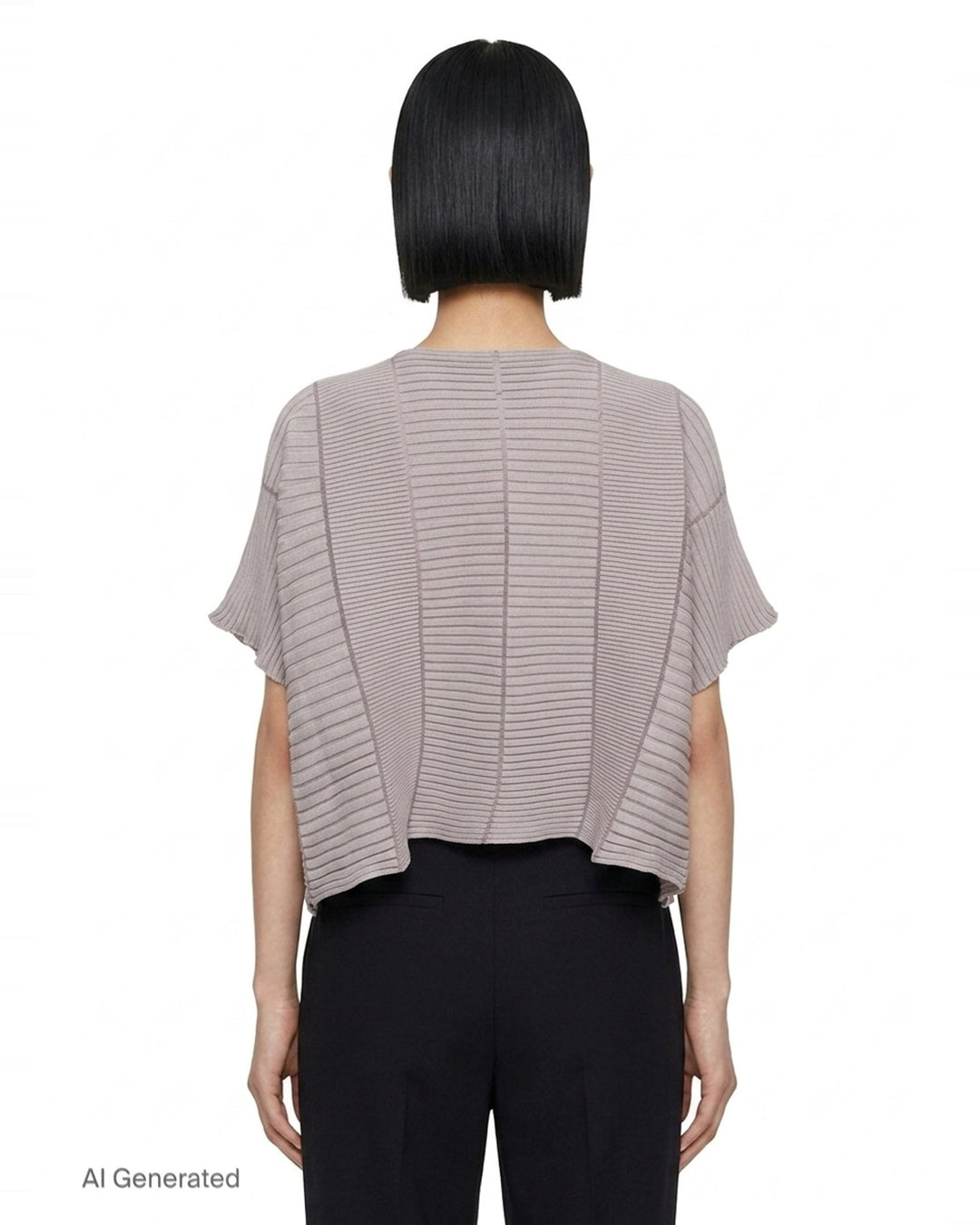 Column Knit Cardigan | Issey Miyake | Club21 - back