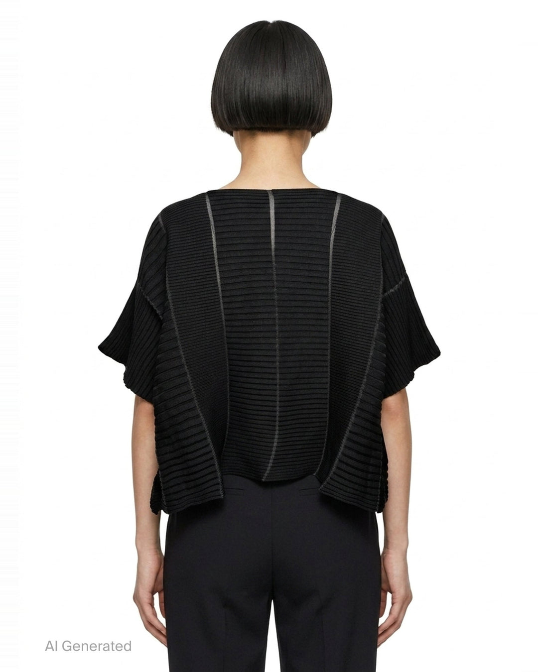 Column Knit Cardigan | Issey Miyake | Club21 - back