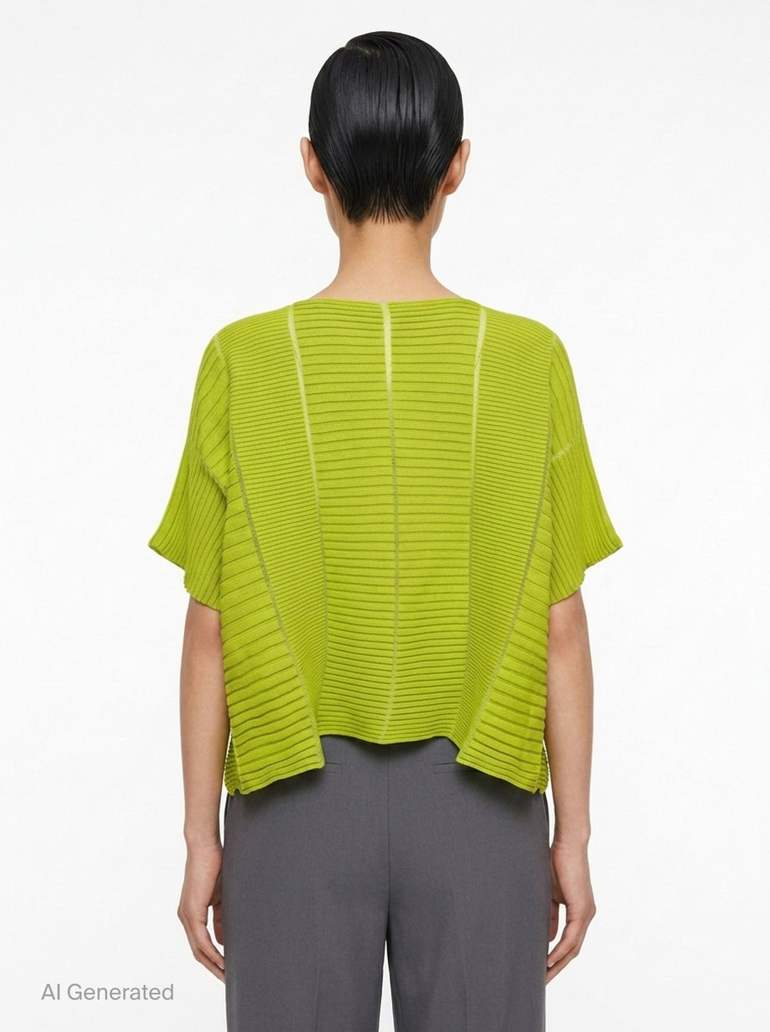 Column Knit Cardigan | Issey Miyake | Club21 - back
