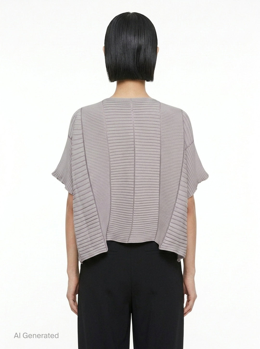 Column Knit Cardigan | Issey Miyake | Club21 - back