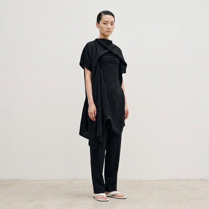 Concealed Draped Woven Top | Issey Miyake | Club21 - lifestyle