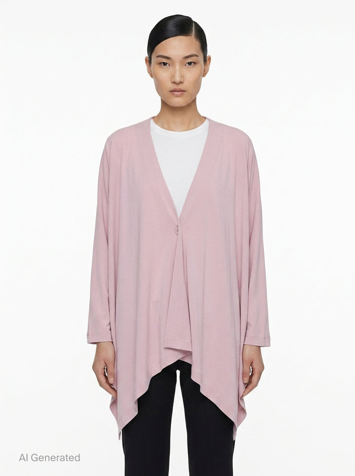 Drape Jersey Cardigan | Issey Miyake | Club21 - front