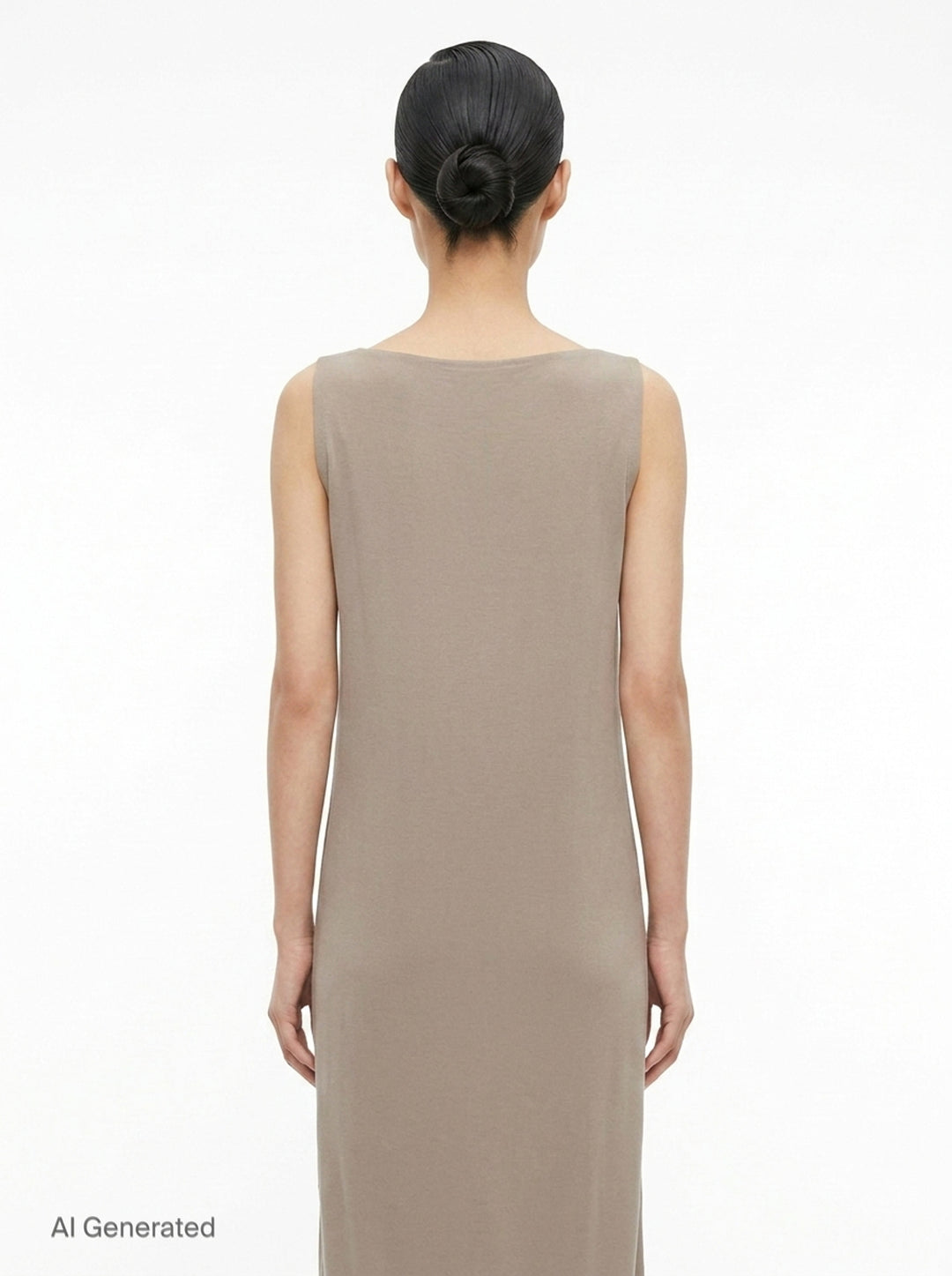 Drape Jersey Knit Dress | ISSEY MIYAKE | Club21 - back