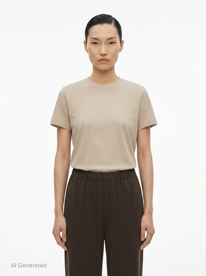 Drape Jersey Knit Pants | ISSEY MIYAKE | Club21 - front