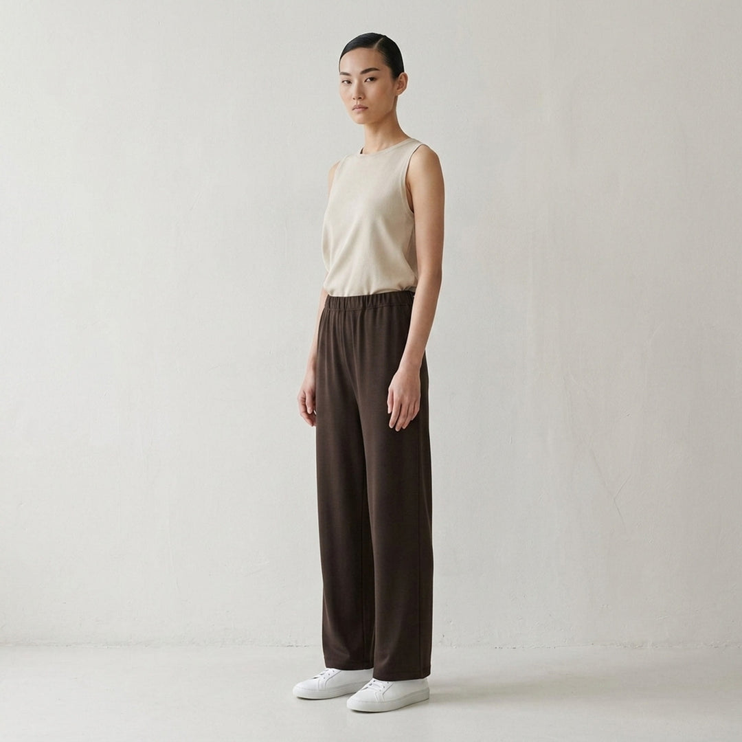 Drape Jersey Knit Pants | ISSEY MIYAKE | Club21 - lifestyle