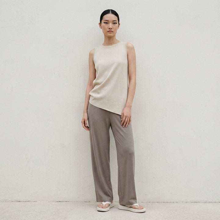 Drape Jersey Knit Pants | ISSEY MIYAKE | Club21 - lifestyle