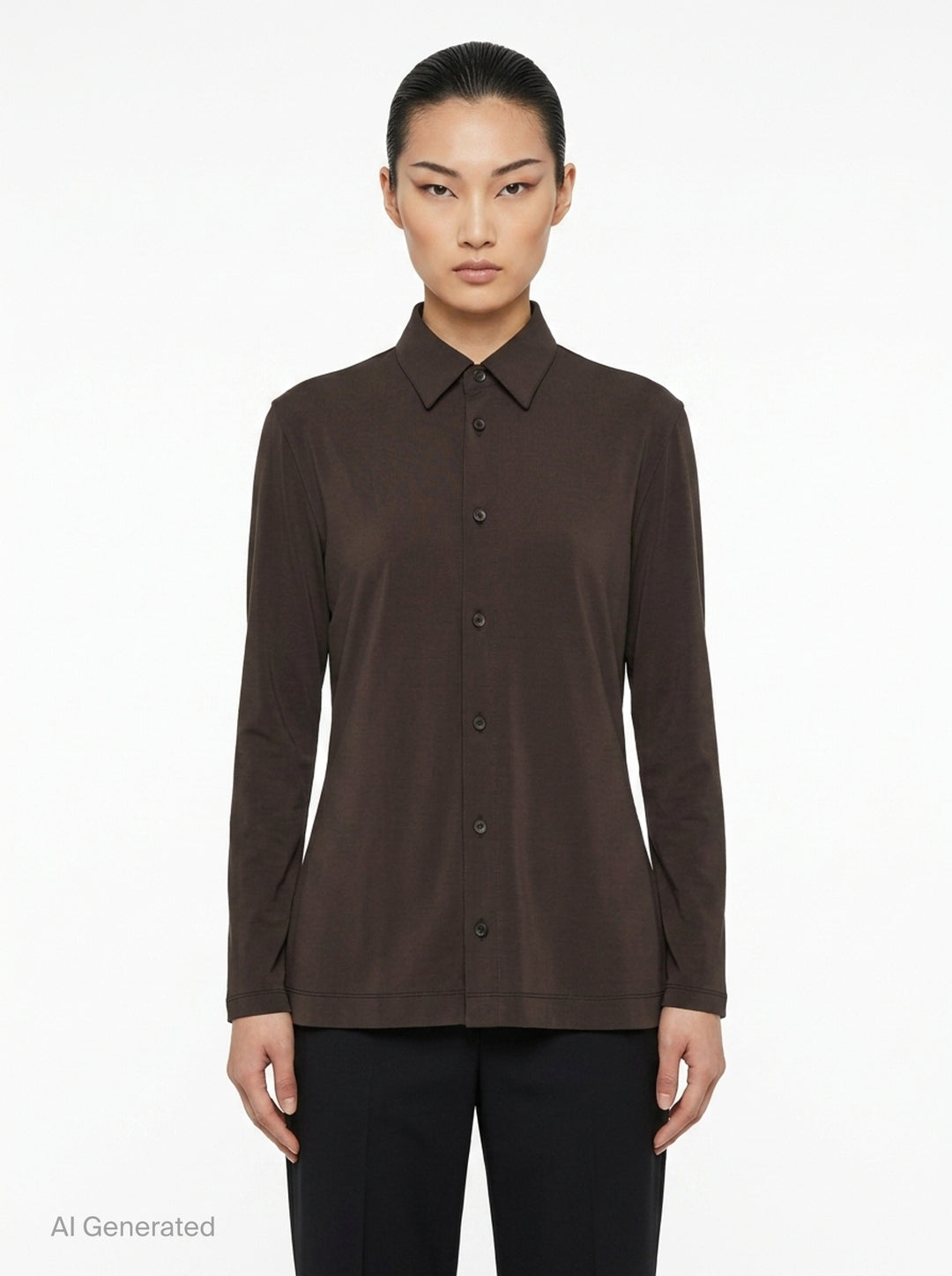 Drape Jersey Knit Top | Issey Miyake | Club21 - front