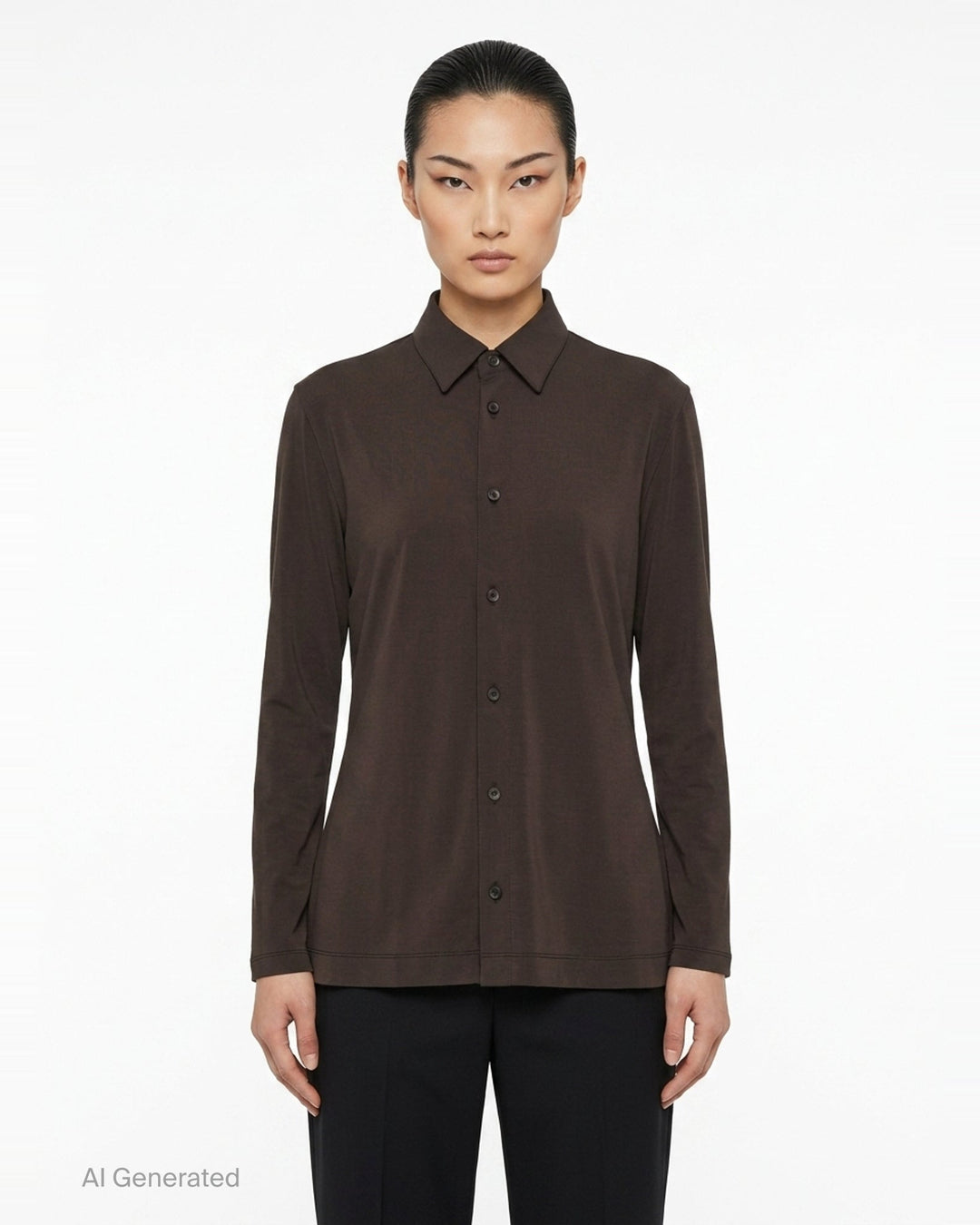 Drape Jersey Knit Top | Issey Miyake | Club21 - front