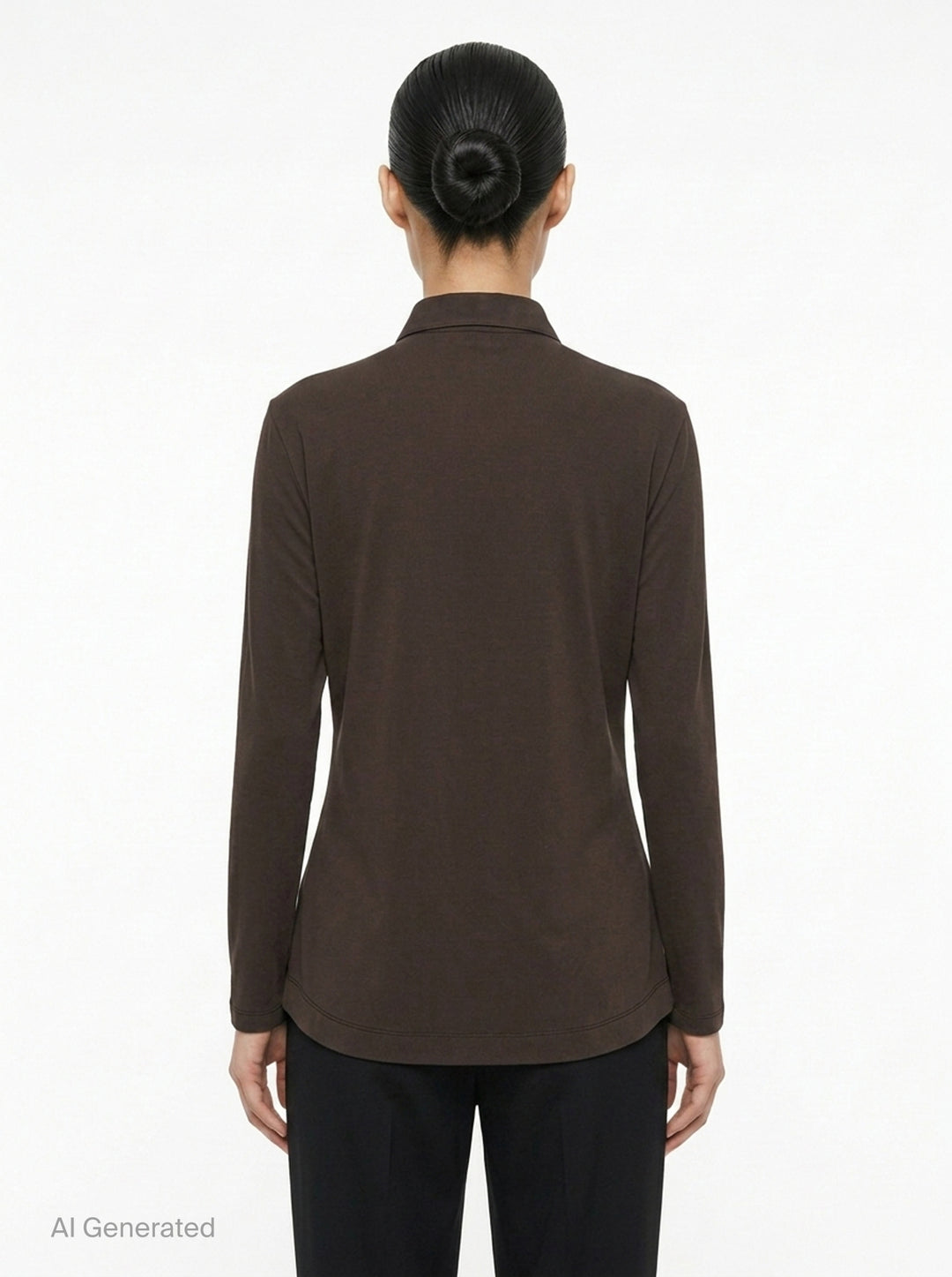 Drape Jersey Knit Top | Issey Miyake | Club21 - back