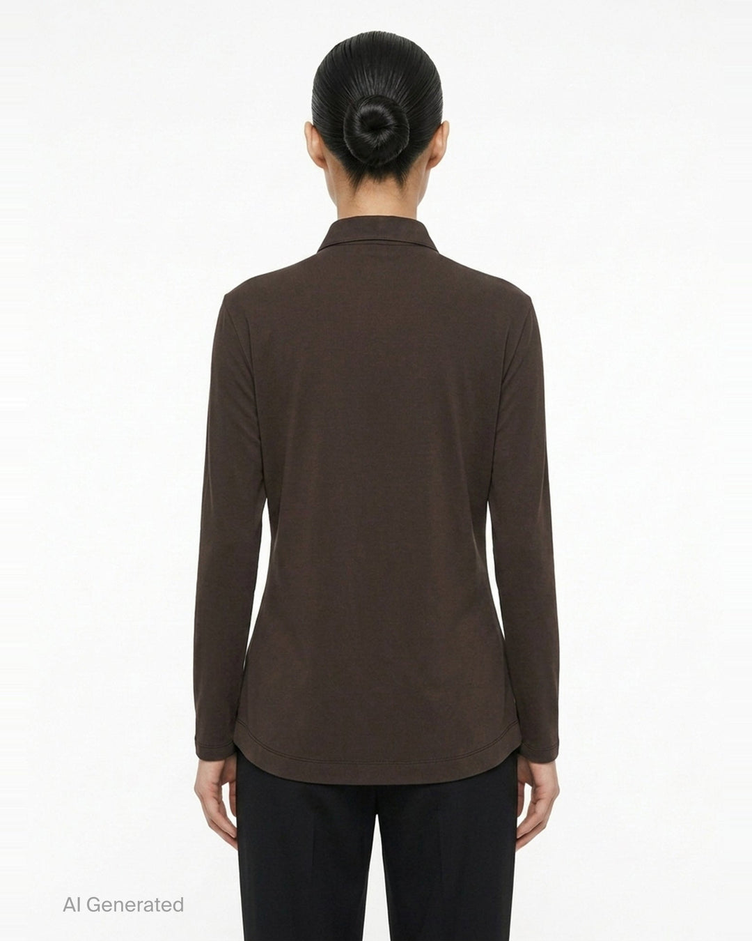 Drape Jersey Knit Top | Issey Miyake | Club21 - back