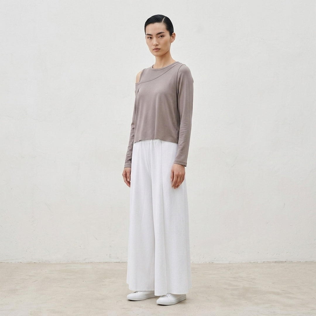 Drape Jersey Knit Top | ISSEY MIYAKE | Club21 - lifestyle