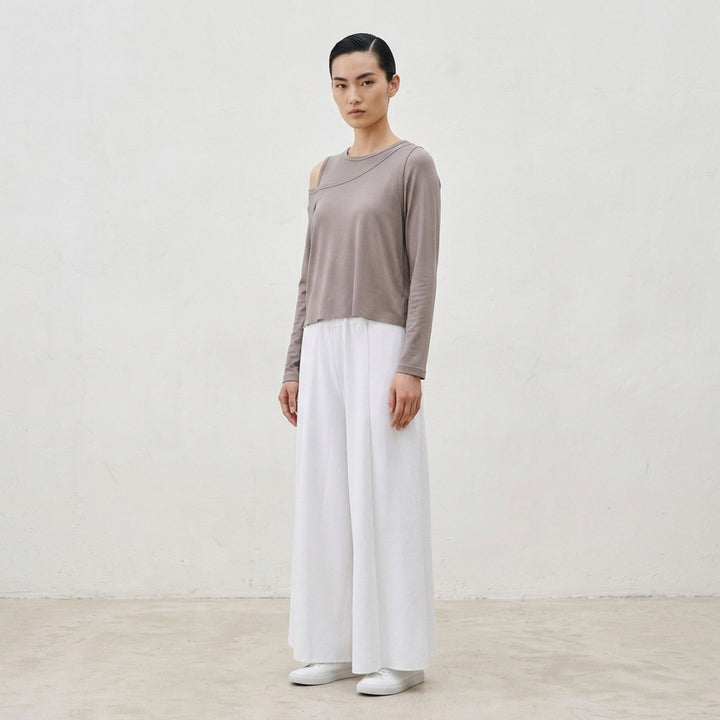 Drape Jersey Knit Top | ISSEY MIYAKE | Club21 - lifestyle