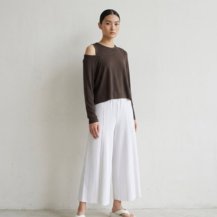 Drape Jersey Knit Top | ISSEY MIYAKE | Club21 - lifestyle