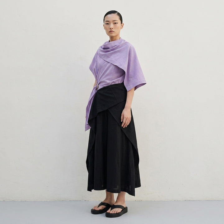 Draped Wide-Leg Pants | Issey Miyake | Club21 - lifestyle