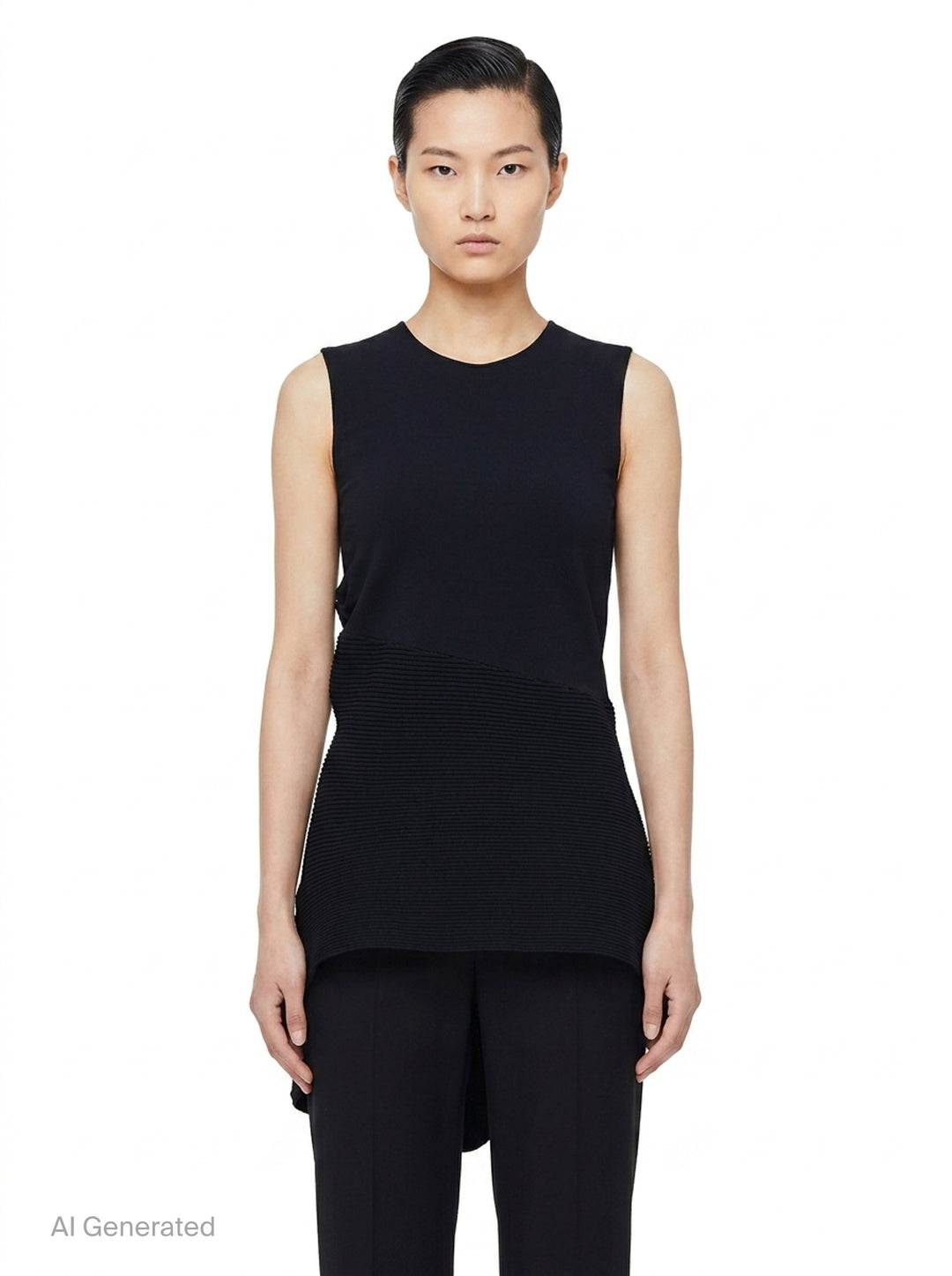 Emerge Asymmetric Mini Dress | Issey Miyake | Club21 - front