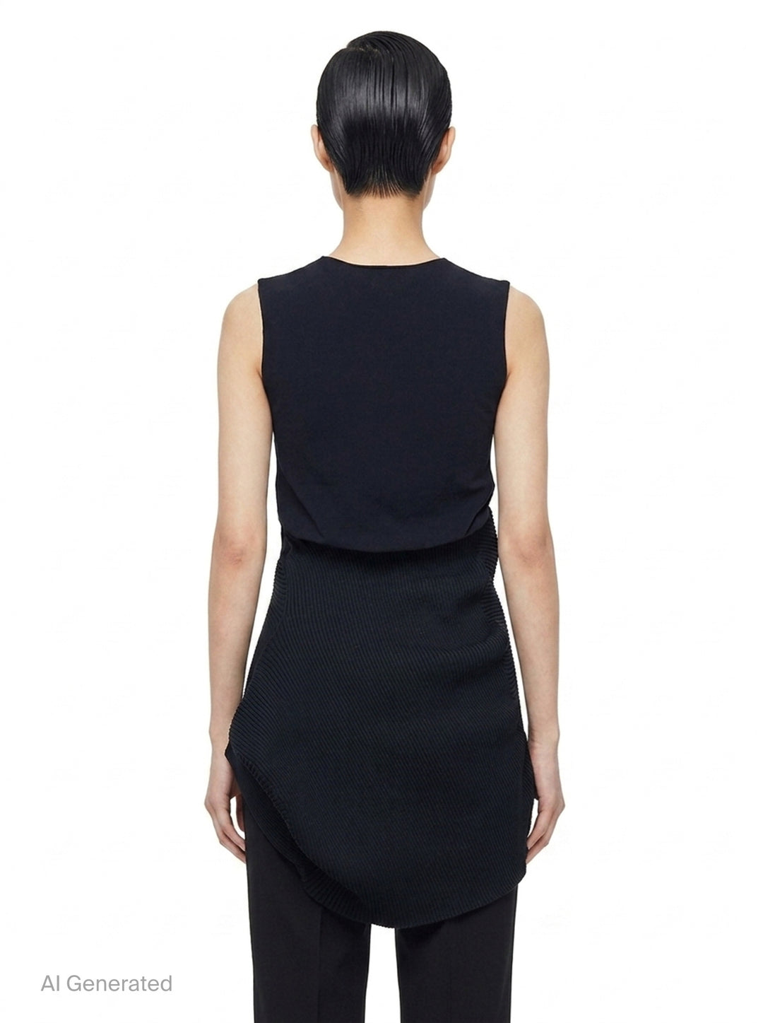Emerge Asymmetric Mini Dress | Issey Miyake | Club21 - back