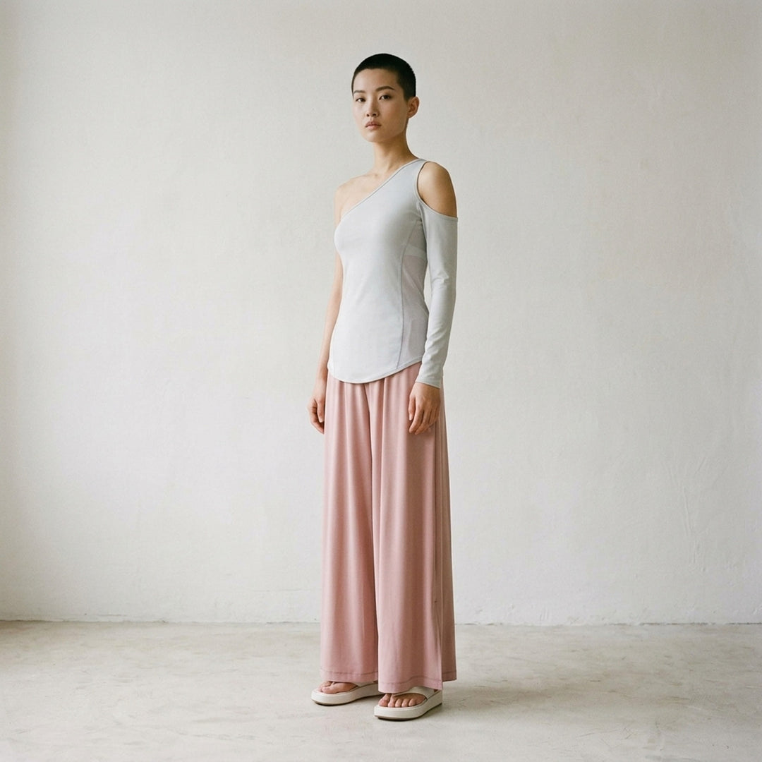 Figure Mesh One-Shoulder Top | Issey Miyake | Club21 - lifestyle