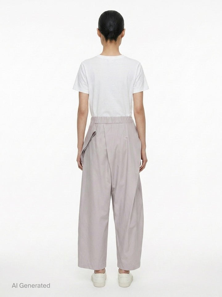 Fluttering Wide Pants | Issey Miyake | Club21 - back