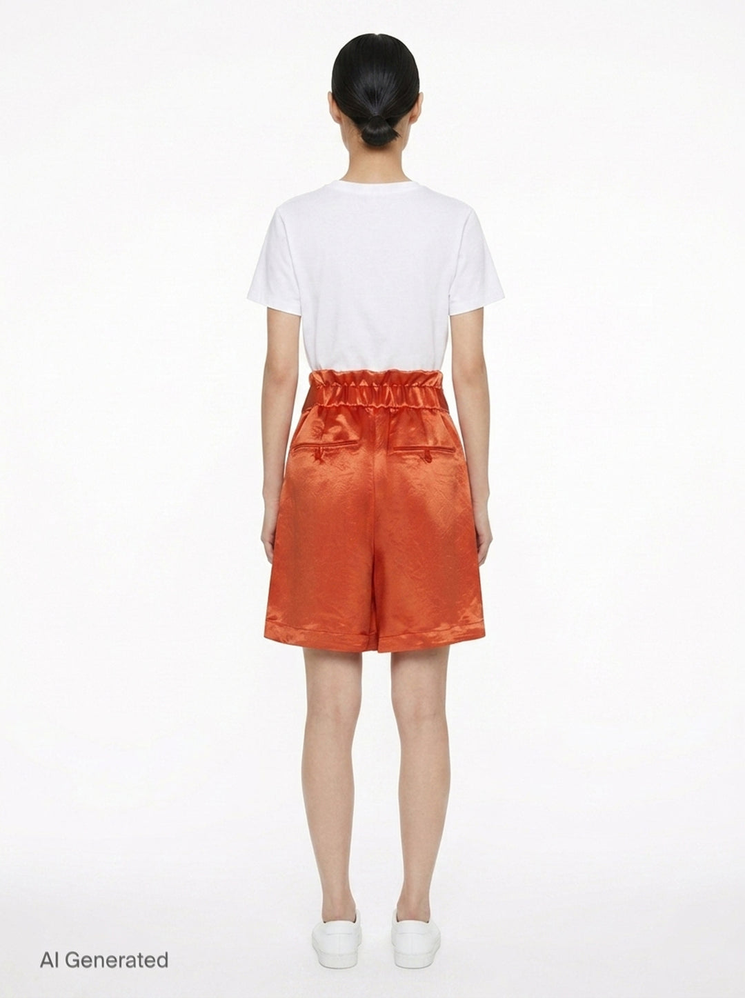 Gleam Wide Shorts | Issey Miyake | Club21 - back