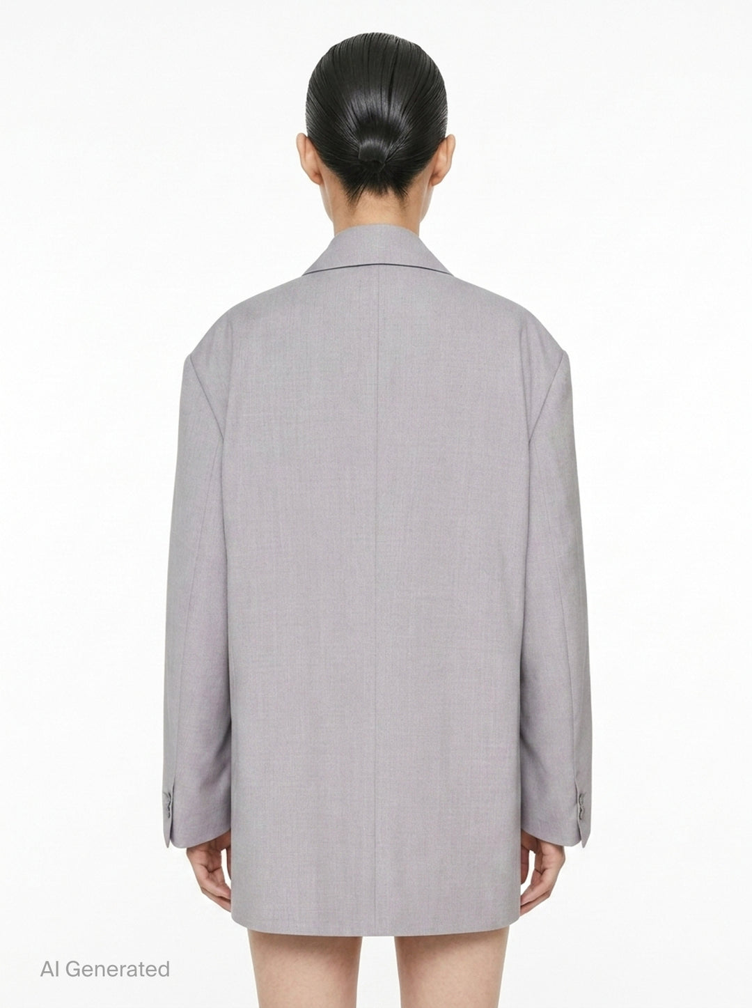 Honest Ensemble Double-Breasted Jacket | Issey Miyake | Club21 - back