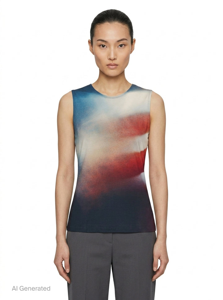 Light Leak Knit Top | Issey Miyake | Club21 - front