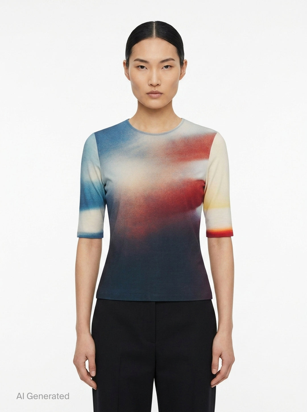 Light Leak Knit Top | Issey Miyake | Club21 - front