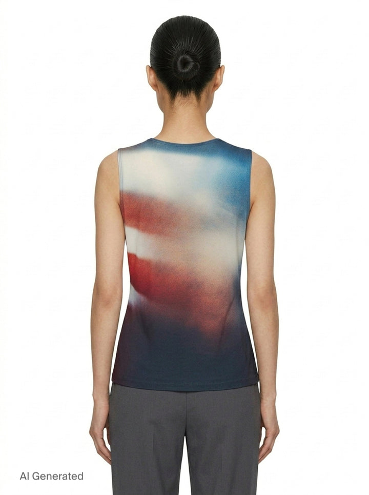 Light Leak Knit Top | Issey Miyake | Club21 - back