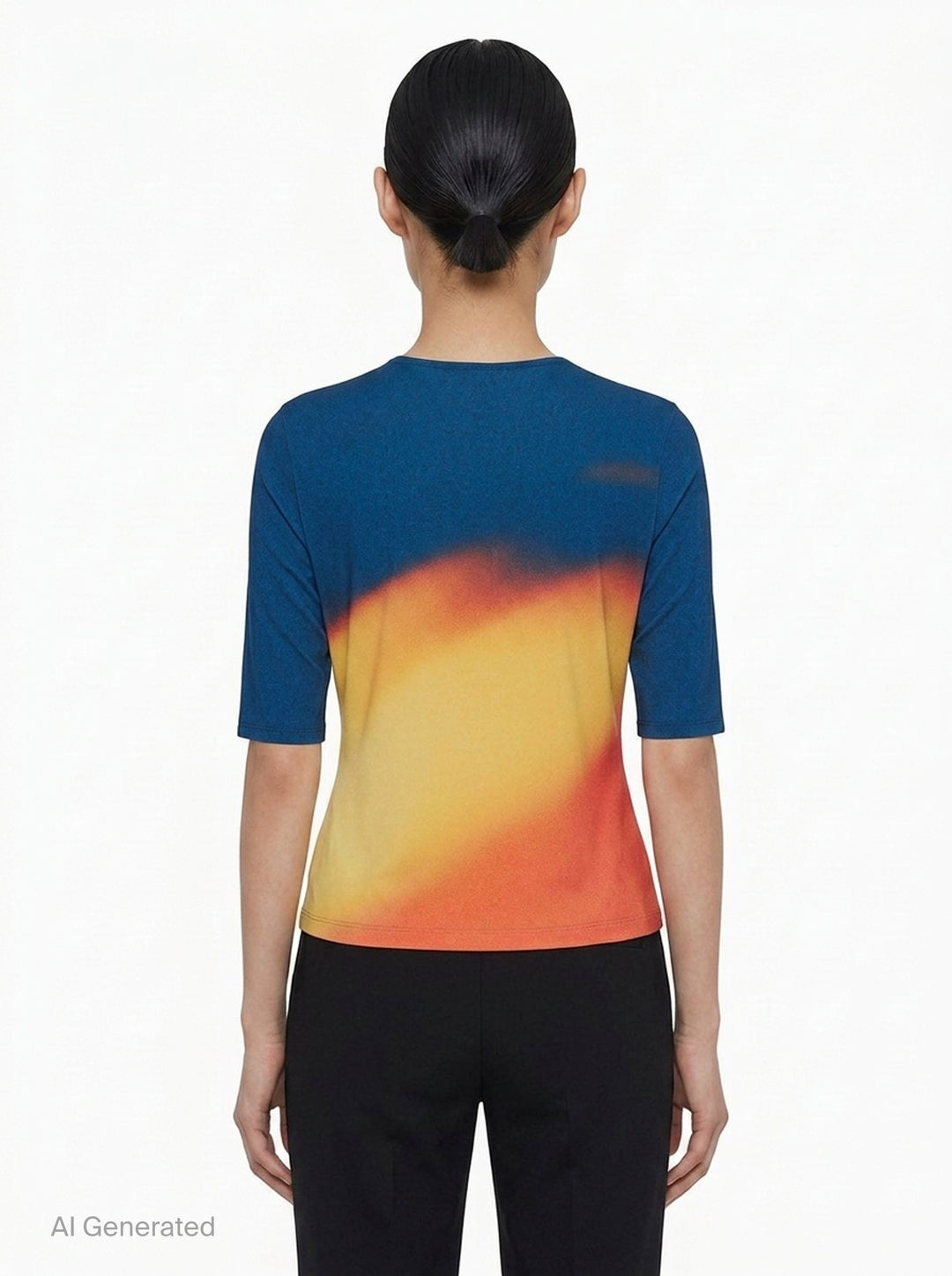 Light Leak Knit Top | Issey Miyake | Club21 - back