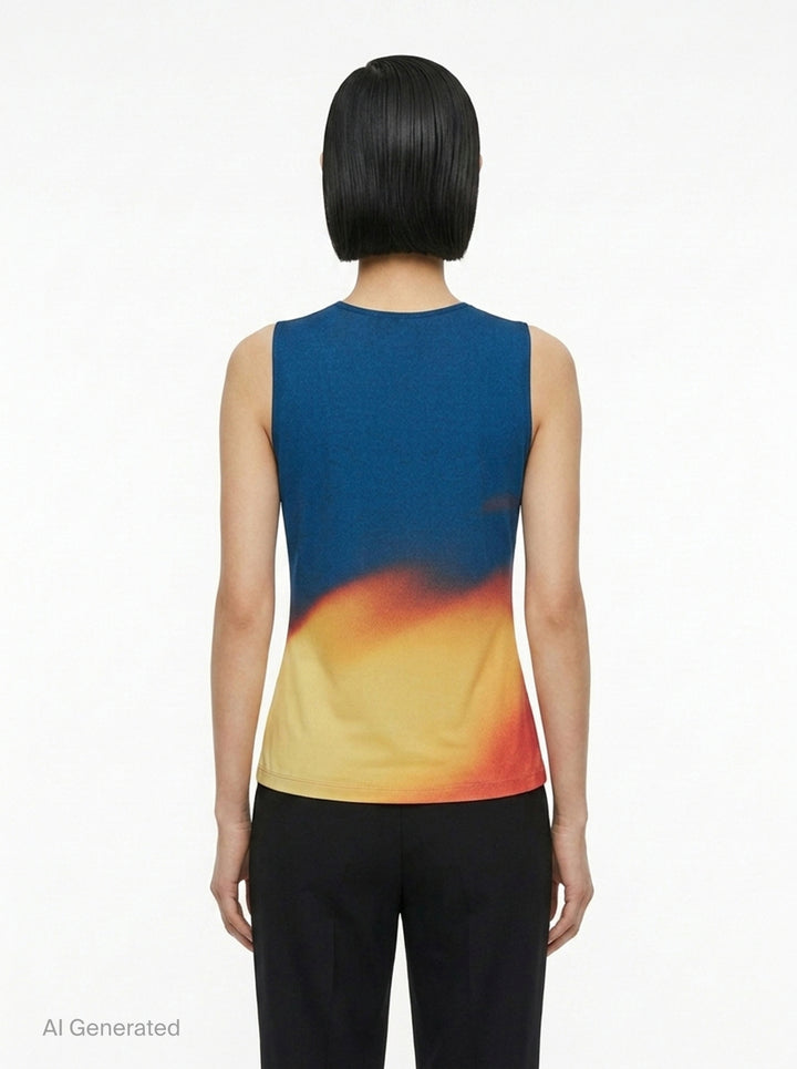 Light Leak Knit Top | Issey Miyake | Club21 - back