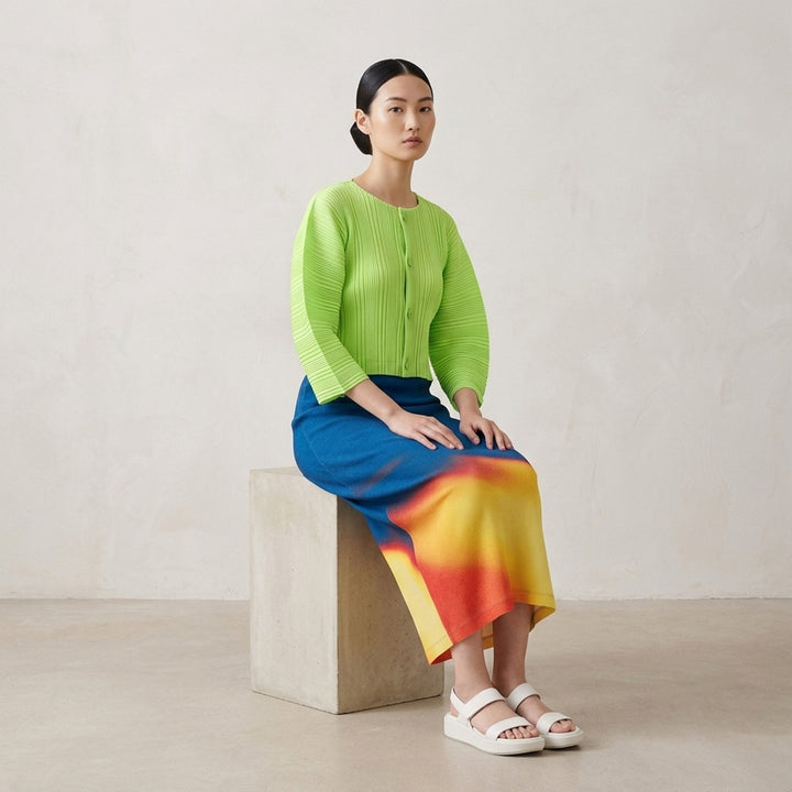 Light Leak Maxi Skirt | Issey Miyake | Club21 - lifestyle