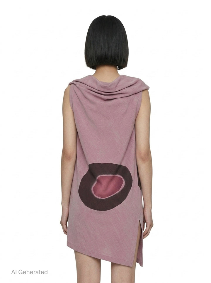 Meanwhile Abstract Print Dress | Issey Miyake | Club21 - back