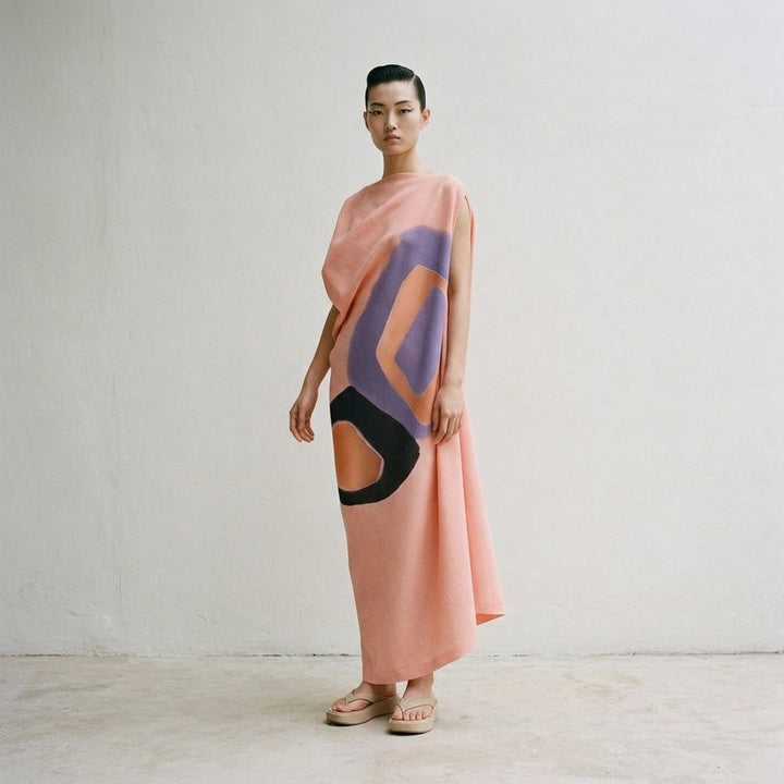 Meanwhile Abstract Print Dress | Issey Miyake | Club21 - lifestyle