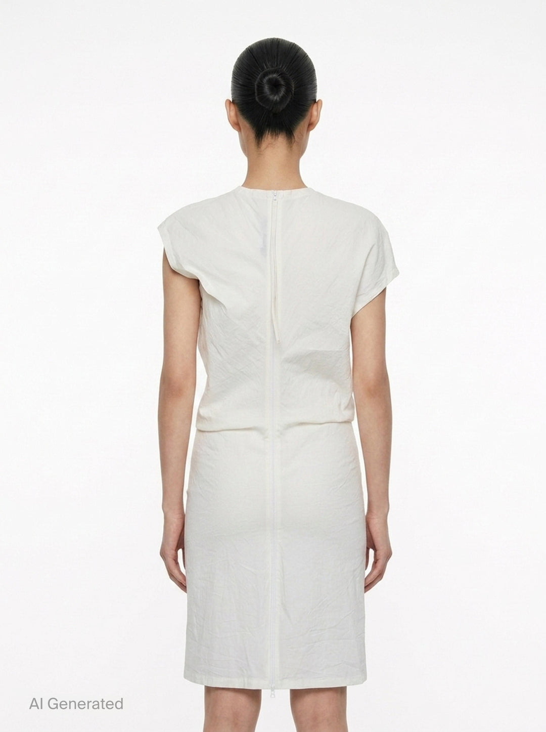 Membrane Tunic Dress | Issey Miyake | Club21 - back