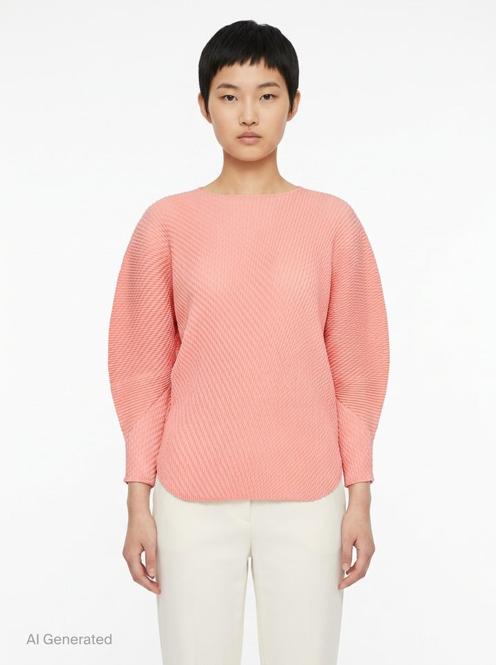 Misty Pleated Top | Issey Miyake | Club21 - front