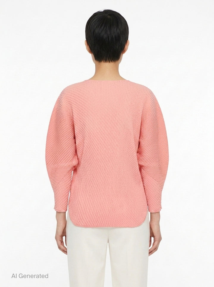 Misty Pleated Top | Issey Miyake | Club21 - back