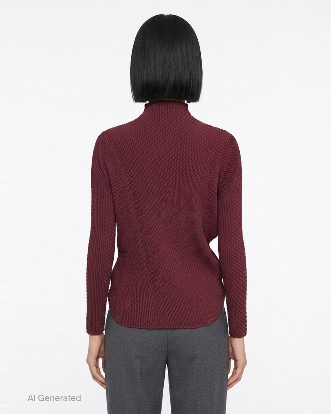 Misty Pleated Top | Issey Miyake | Club21 - back