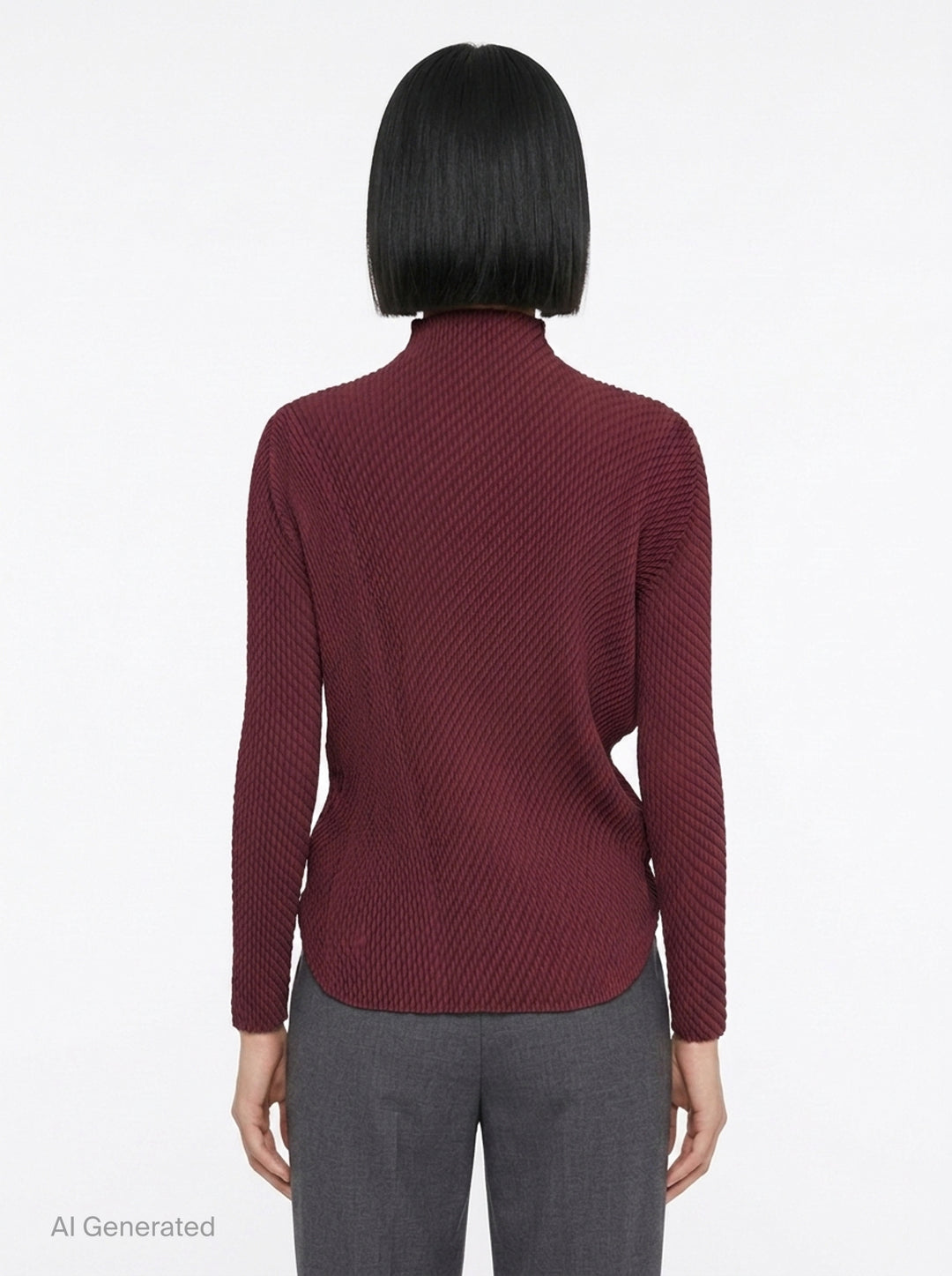 Misty Pleated Top | Issey Miyake | Club21 - back