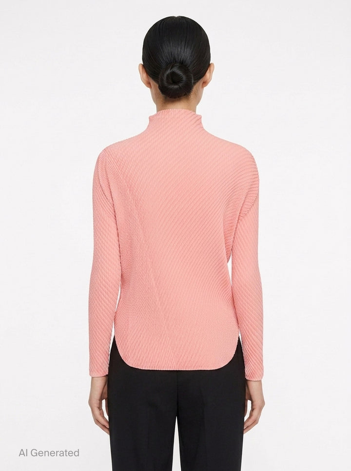 Misty Pleated Top | Issey Miyake | Club21 - back
