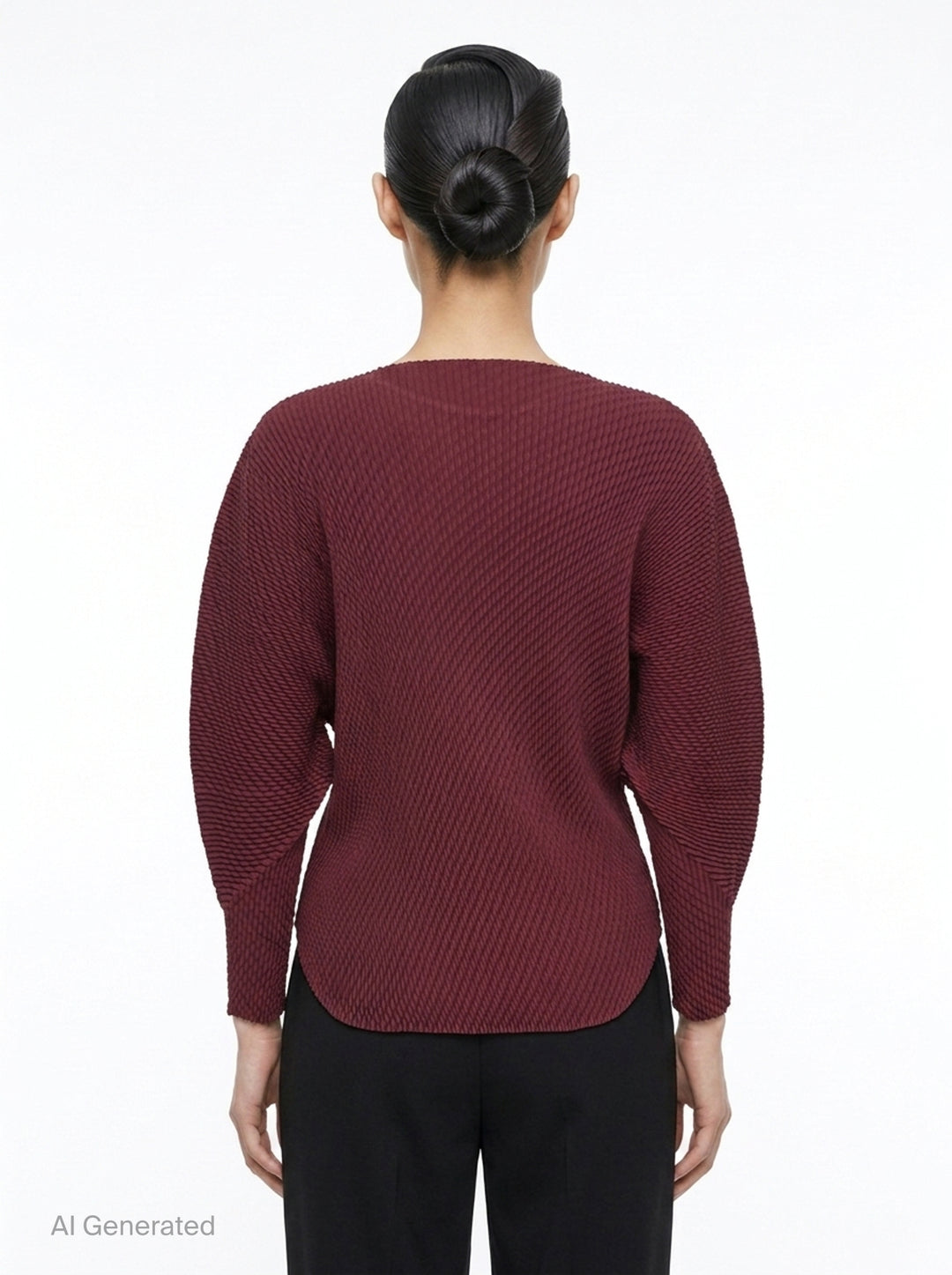 Misty Pleated Top | Issey Miyake | Club21 - back
