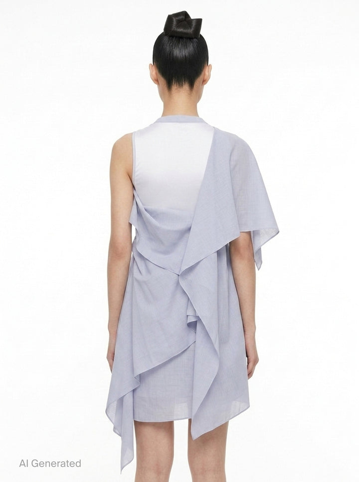 Over The Body Woven Dress | Issey Miyake | Club21 - back