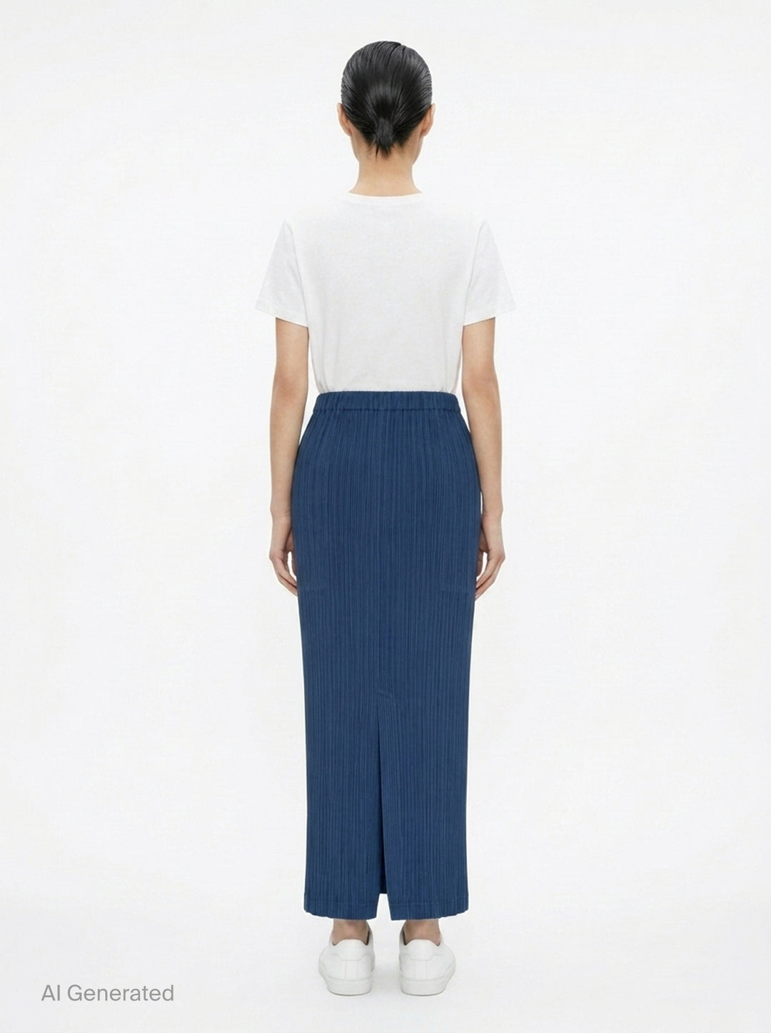 Pleated Midi Skirt | Issey Miyake | Club21 - back