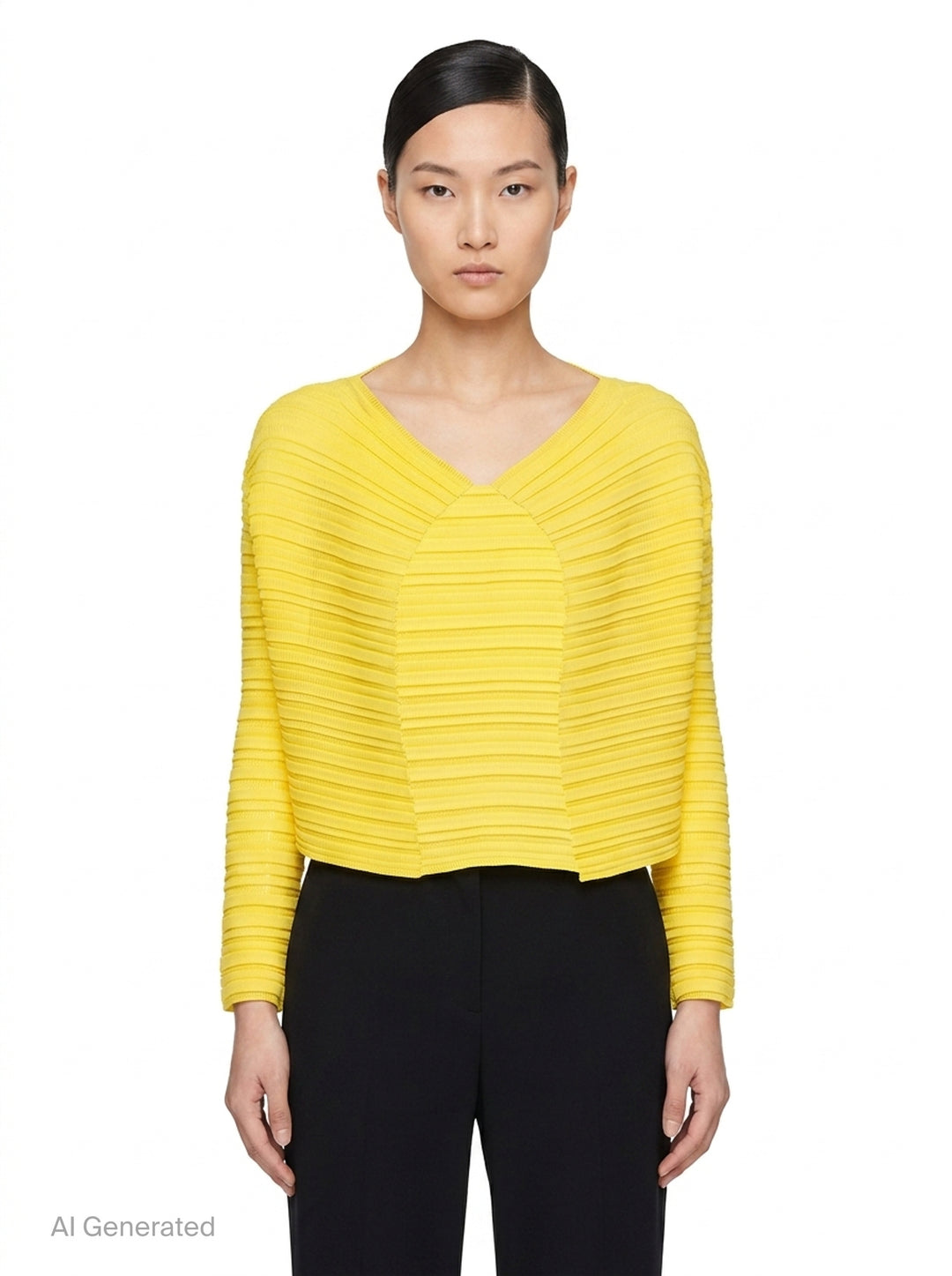 Pleated Open Front Cardigan | Issey Miyake | Club21 - front