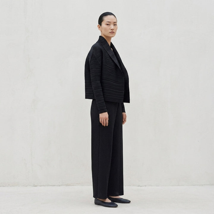 Pleated Open Front Cardigan | Issey Miyake | Club21 - lifestyle